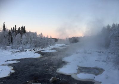 Winter rivers