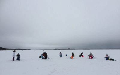 The Ice fishing season begins!