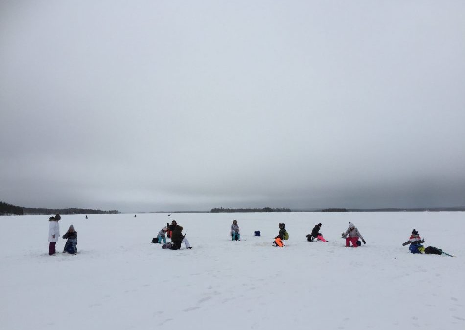 The Ice fishing season begins!