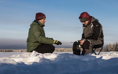 SNOWSHOEING AND ICE FISHING TOURS!