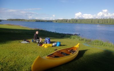 Canoeing the Kemijoki