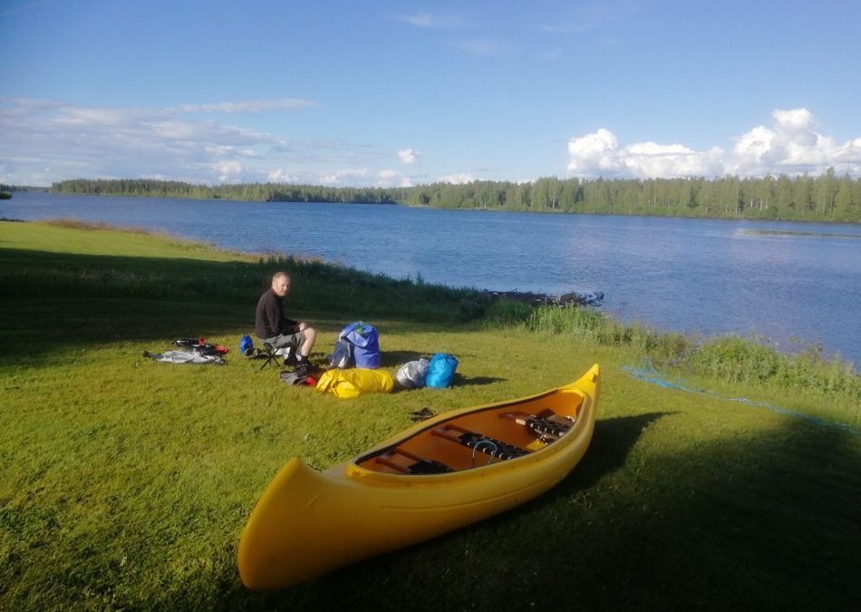 Canoeing the Kemijoki