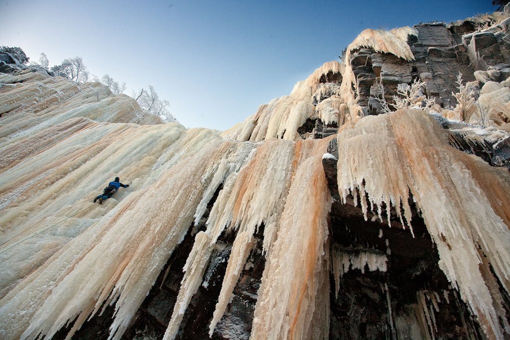 Ice Climbing Korouoma Rovaniemi