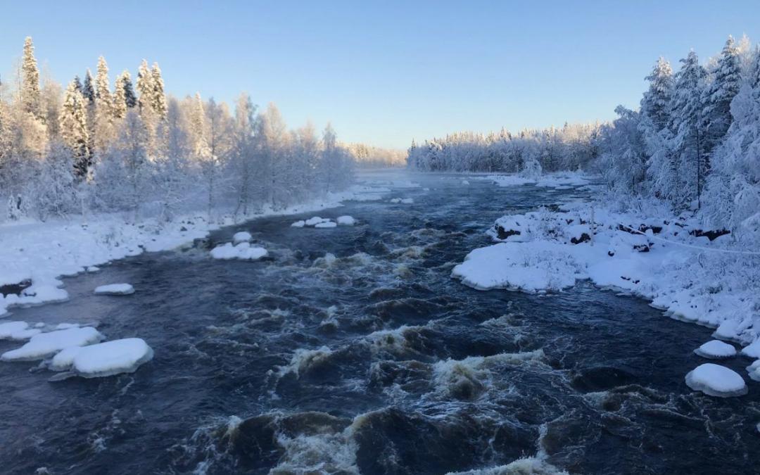 Winter has arrived in Lapland