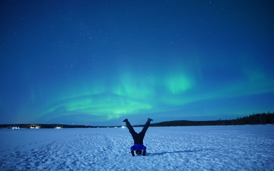 Northern Lights Rovaniemi crazy