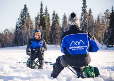 Ice Fishing in Rovaniemi
