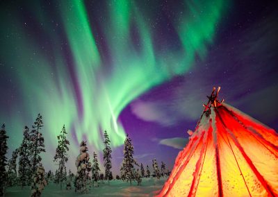 Northern Lights in Rovaniemi
