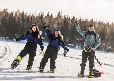 Snowshoeing Trip in Rovaniemi