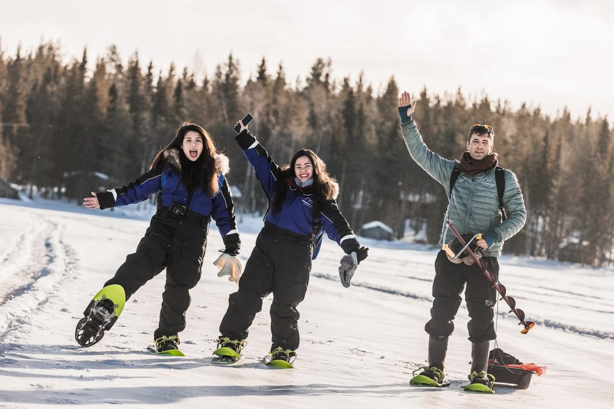 Snowshoeing Trip in Rovaniemi