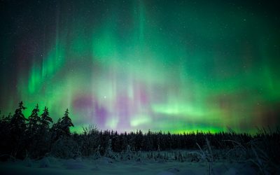 Out of the clouds… into the land of Northern Lights!