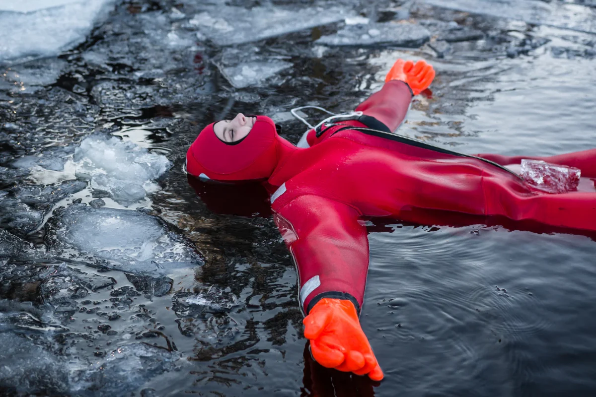 Ice Floating Experience Levi