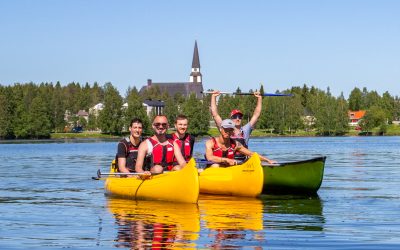 Erkunden Sie die Kultur von Rovaniemi beim Paddeln