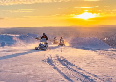 Snowmobile Adventure in Lapland