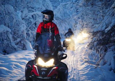 Northern Lights Snowmobile Tour