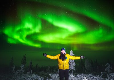 Magical Aurora Borealis in Lapland