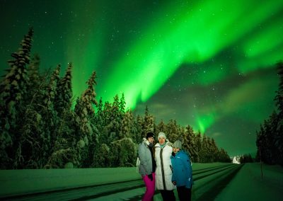 Family-friendly Northern Lights tour in Rovaniemi
