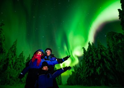 Northern Lights tour suitable for families with children