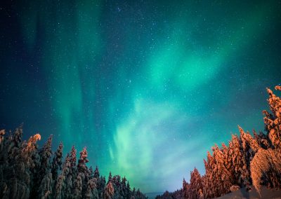 Magical Aurora Borealis in Rovaniemi
