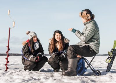 Teaching our guests about Arctic nature
