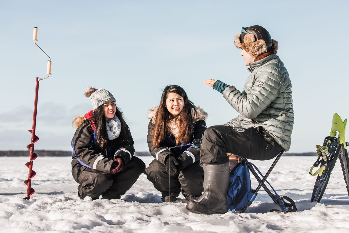 Teaching our guests about Arctic nature Teaching our guests about Arctic nature