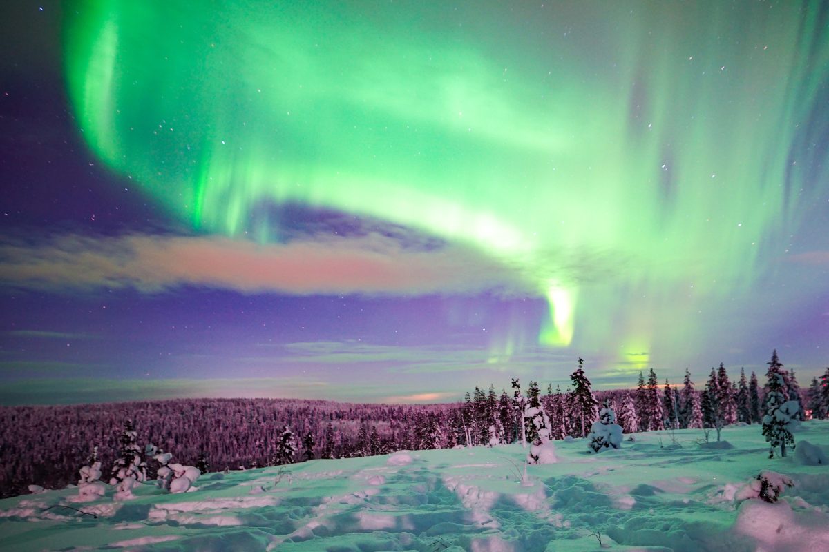 Northern Lights in Rovaniemi Northern Lights in Rovaniemi