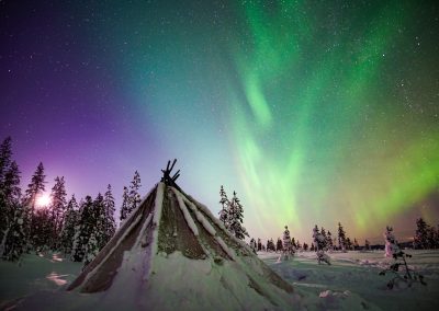 Northern Lights hunting in Rovaniemi