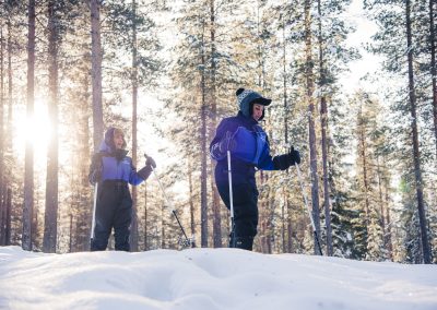 Ski Trekking Safari in Lapland