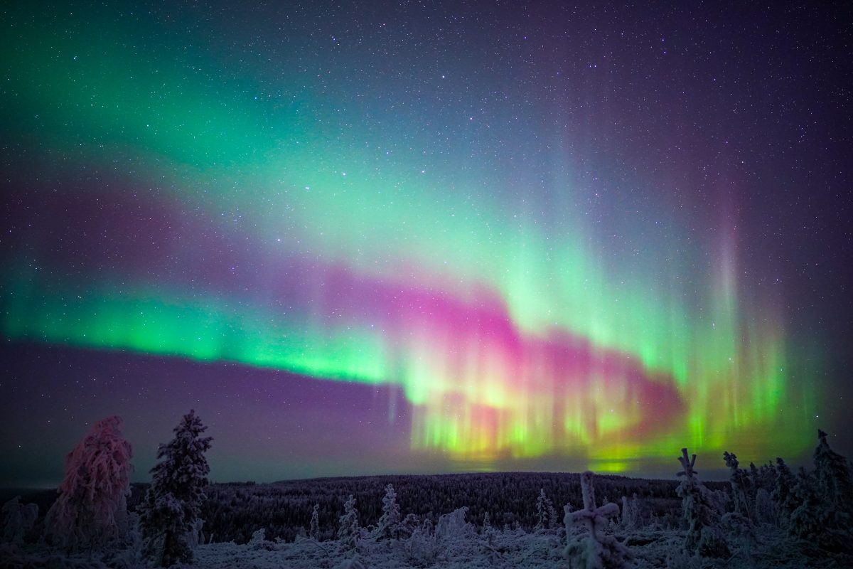 Northern Lights in Rovaniemi Northern Lights in Rovaniemi