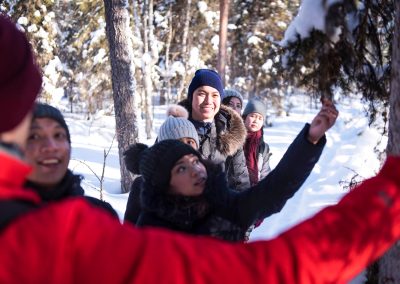 Teaching our guests about Arctic nature