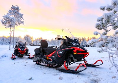 Snowmobile Tour in Lapland