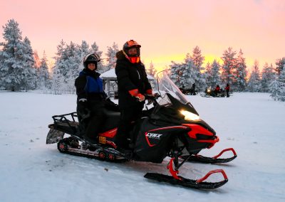 Snowmobile Safari in Rovaniemi