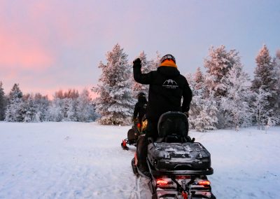 Snowmobile Tour in Rovaniemi