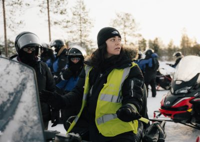 Snowmobile Safari in Rovaniemi