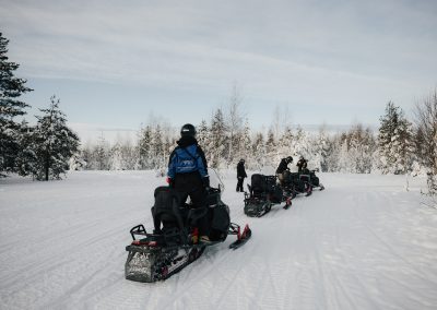 Snowmobile Safari in Rovaniemi