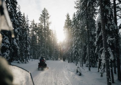 Snowmobile Safari in Rovaniemi