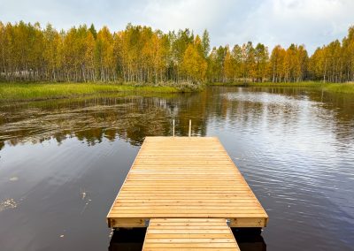 Sauna Experience with swimming in lake