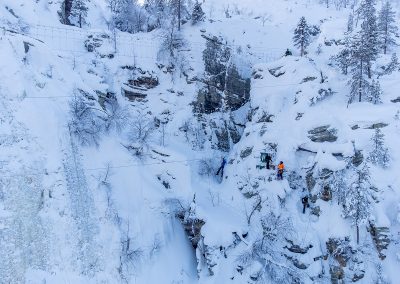Pyhä in winter