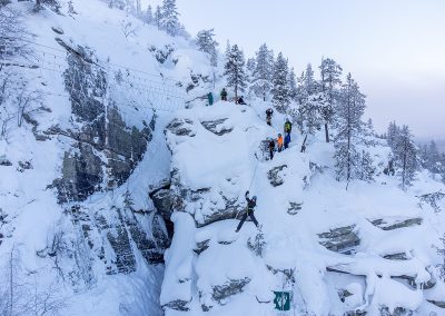 Pyhä in winter